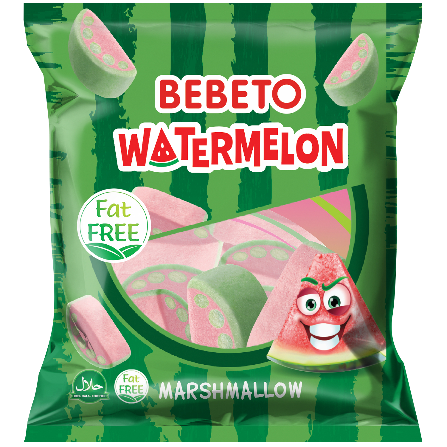 Суфле-маршмеллоу Bebeto Watermelon 60г - фото 1