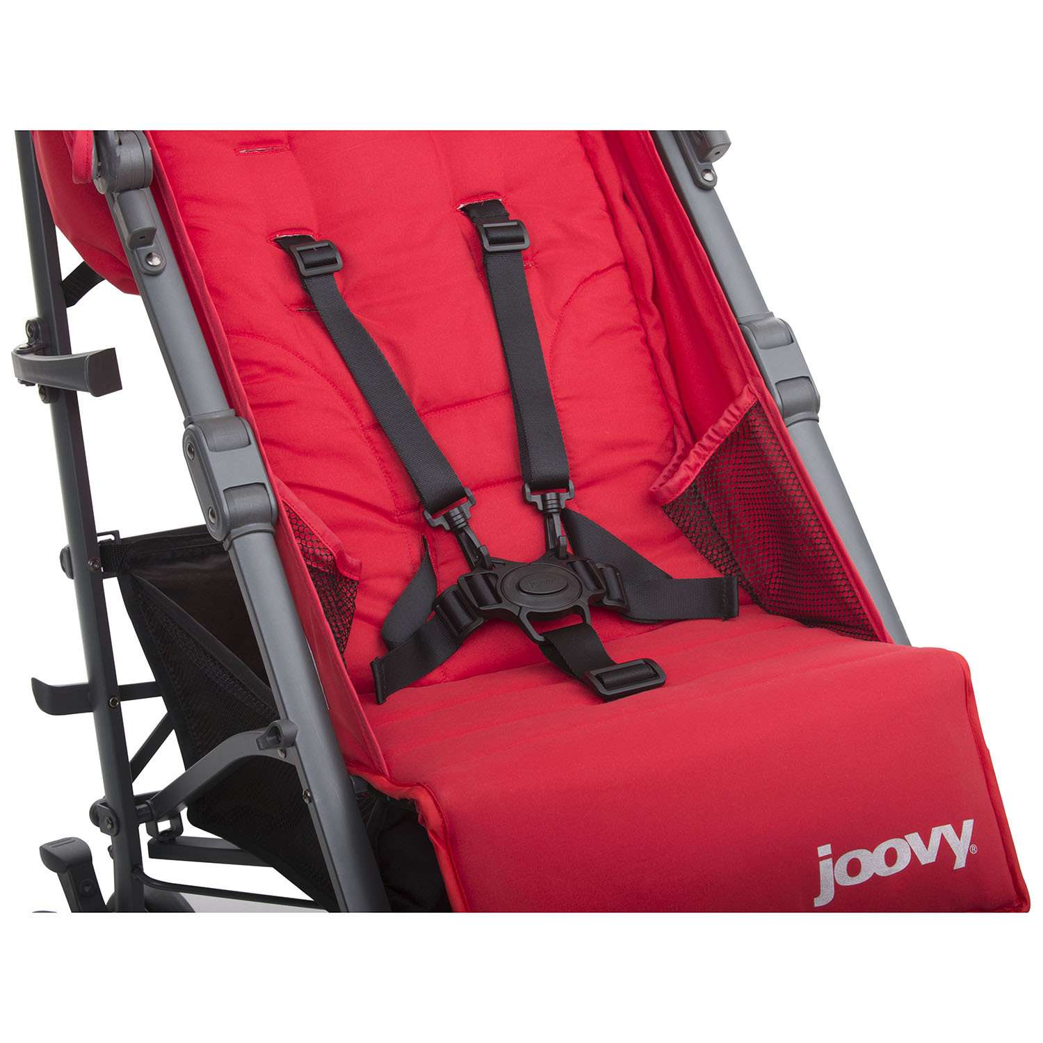 Прогулочная коляска JOOVY Groove Ultralight Красная - фото 11