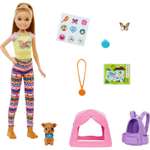 Набор игровой Barbie Кемпинг Стейси кукла с питомцем и аксессуарами HDF70