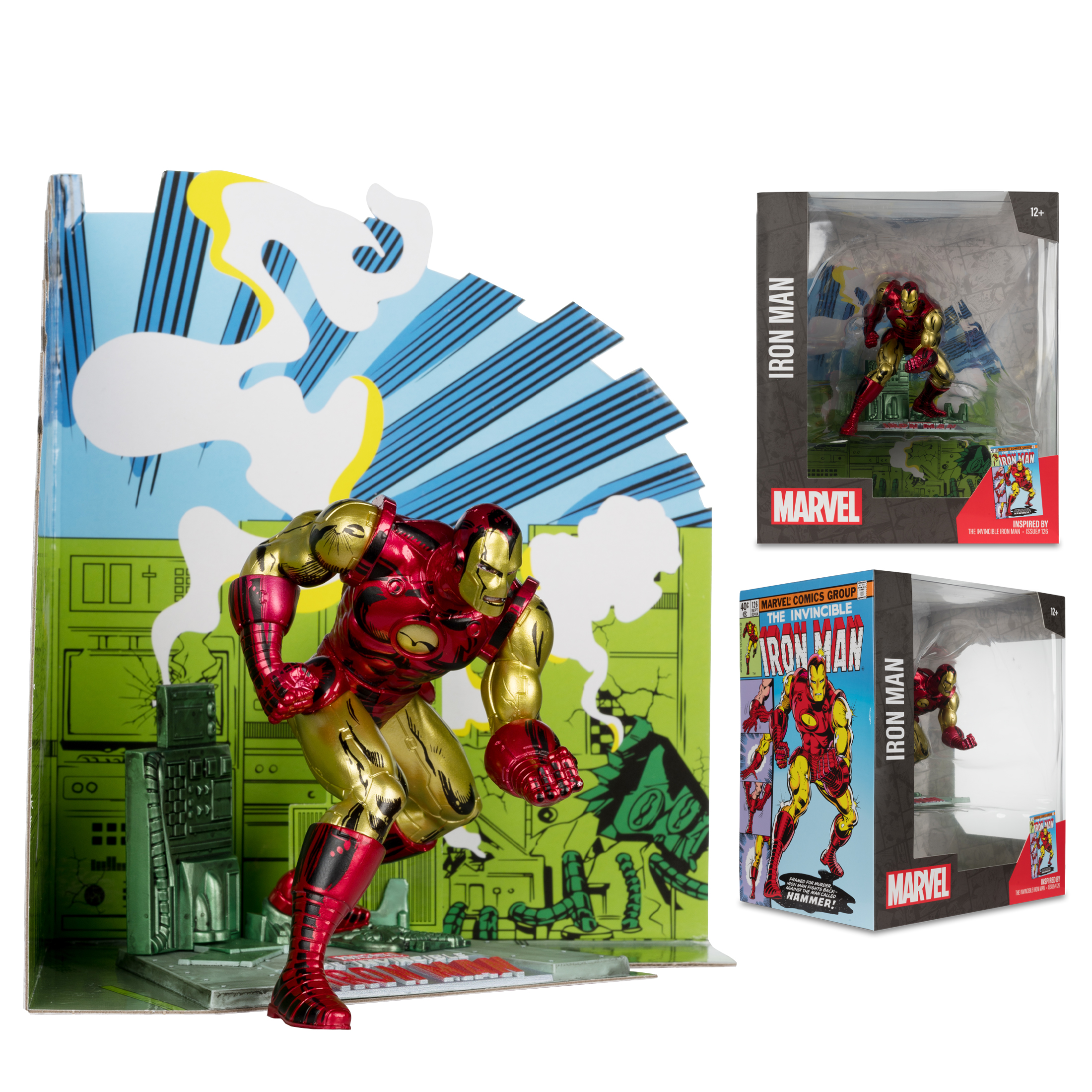 Фигурка McFarlane Toys Железный человек marvel - фото 5