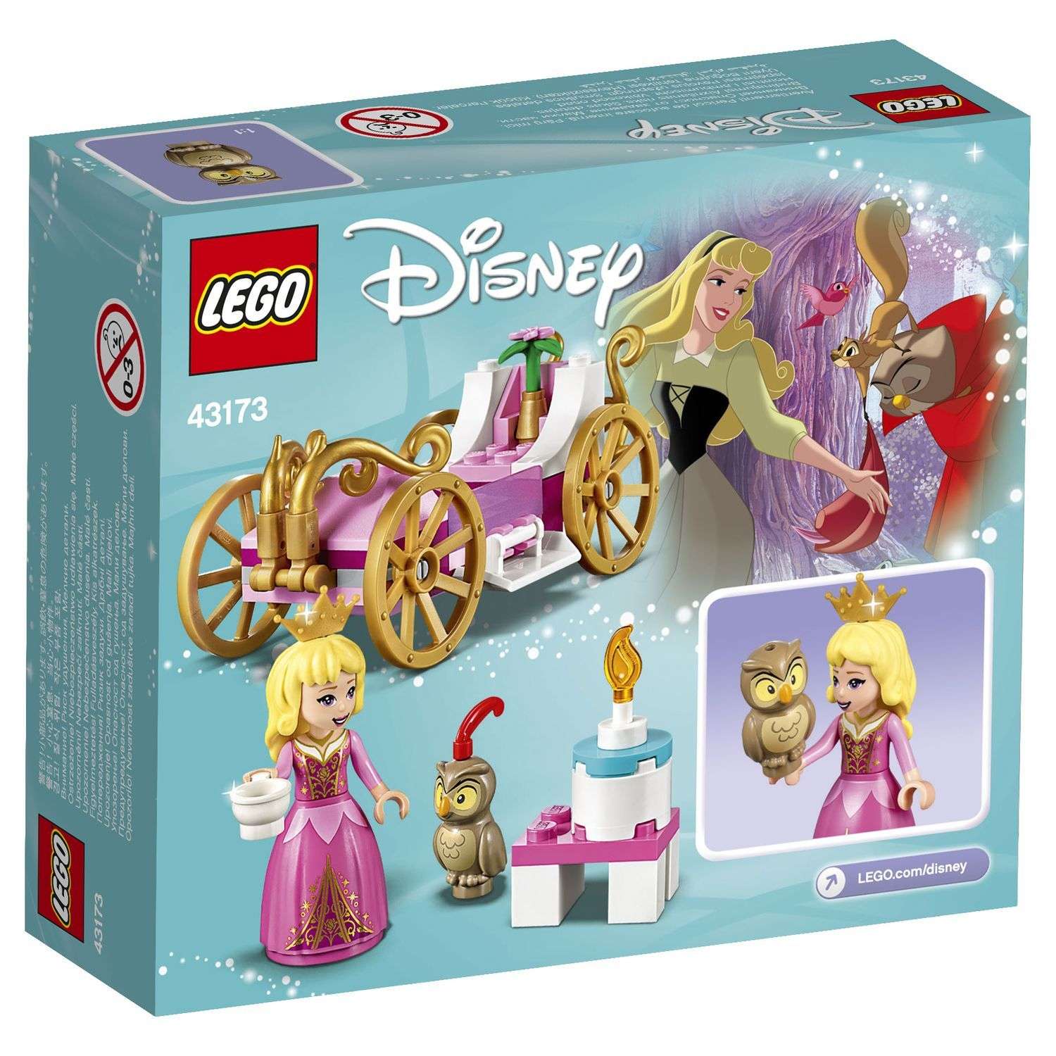 Конструктор LEGO Disney Princess Королевская карета Авроры 43173 - фото 3
