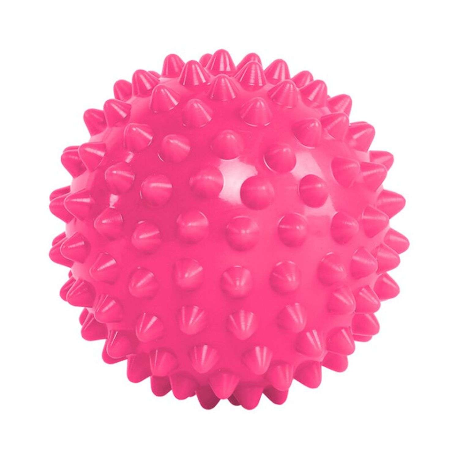 Мячик Beroma массажный 7 см розовый - фото 1