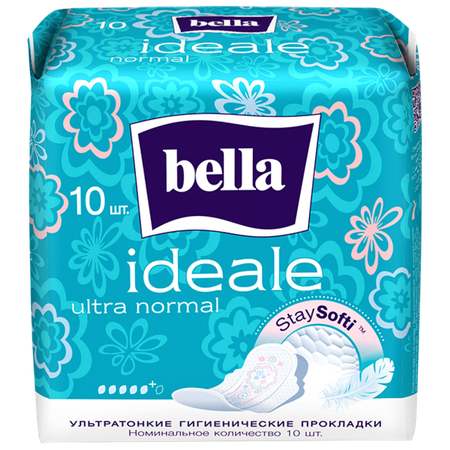 Прокладки супертонкие BELLA Ideale Ultra Normal StaySofti 10 шт