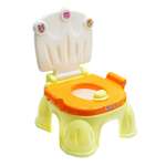 Горшок BABY STYLE детский Closestool желтый