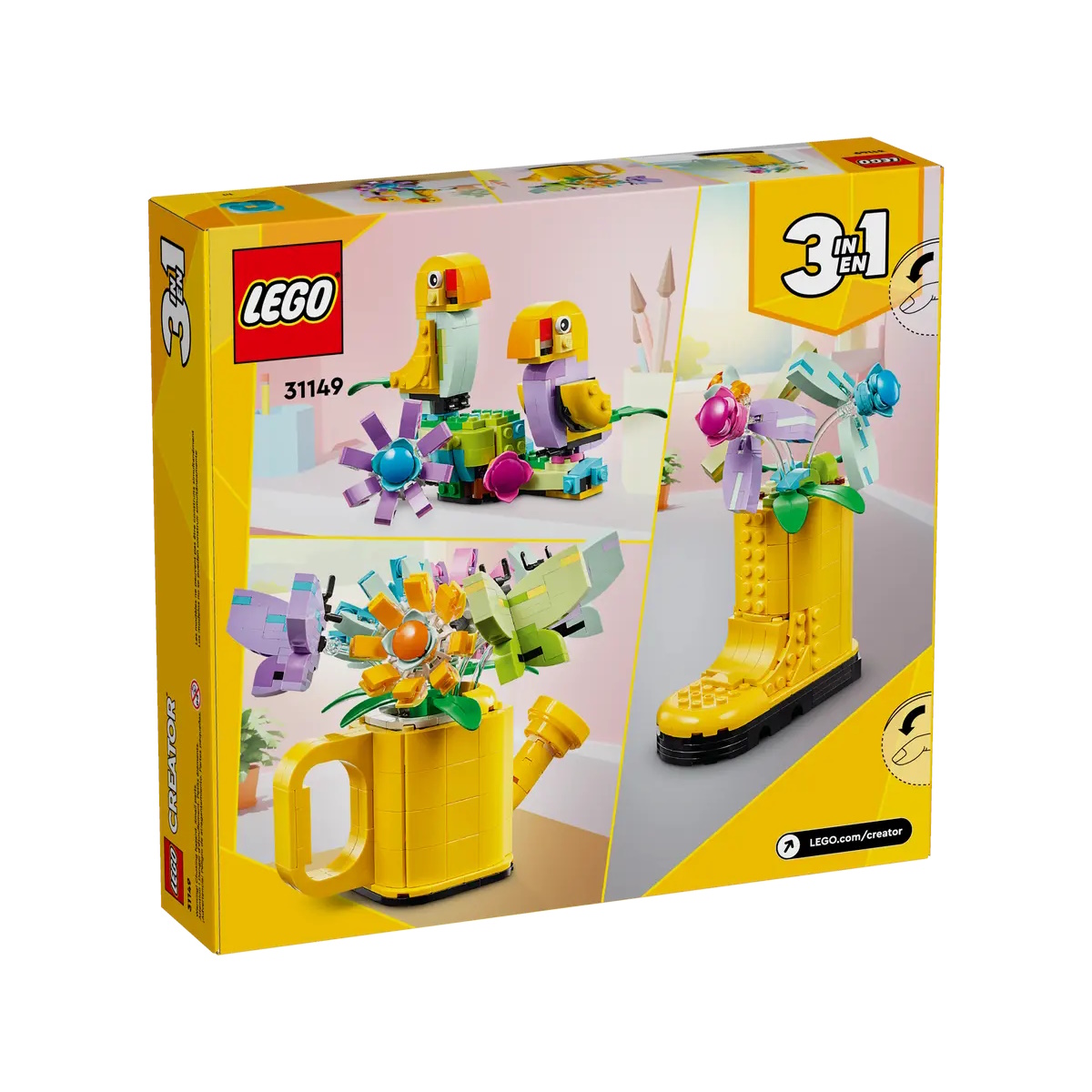 Конструктор LEGO Creator Цветы в лейке 31149 - фото 8