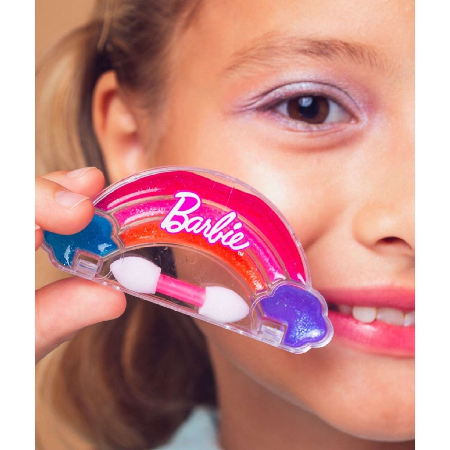 Блеск для губ Barbie Радуга Детская декоративная косметика для девочек - фото 6