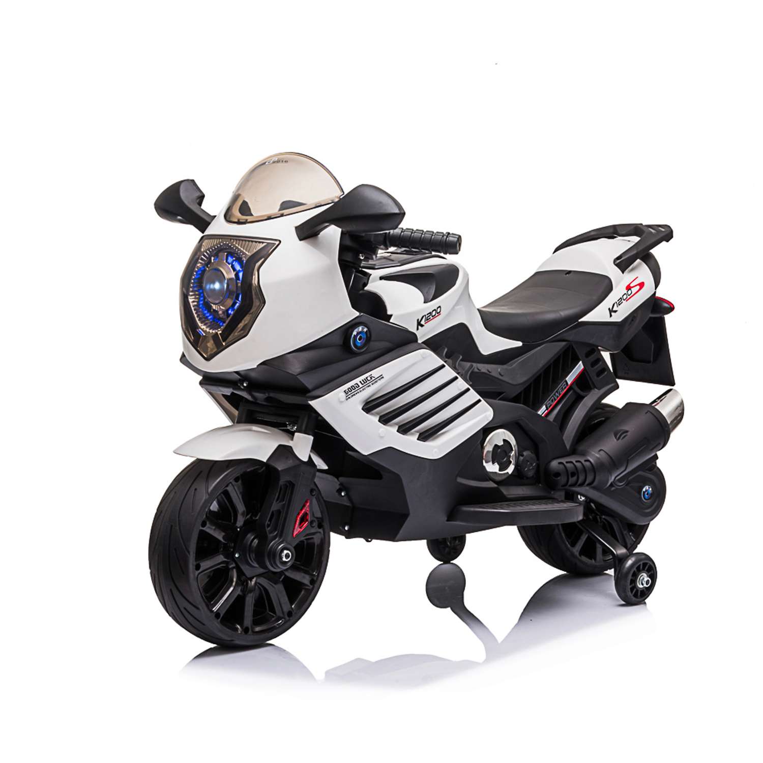 Электромотоцикл Игроленд Супербайк со светом и звуком - фото 1