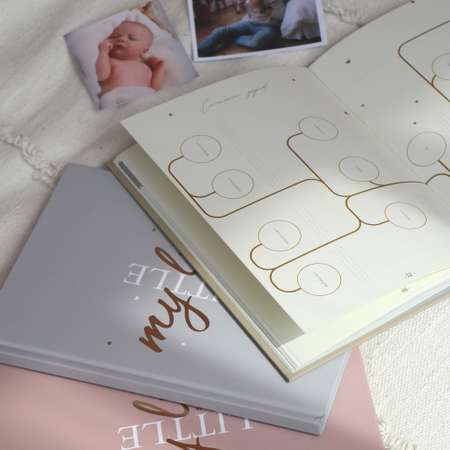 Альбом для новорожденных Amabook Розовый
