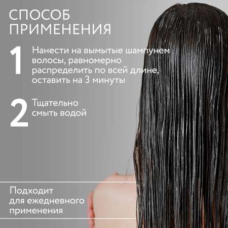 Бальзам Ollin salon beauty для ухода за волосами с маслом семян льна 1000 мл