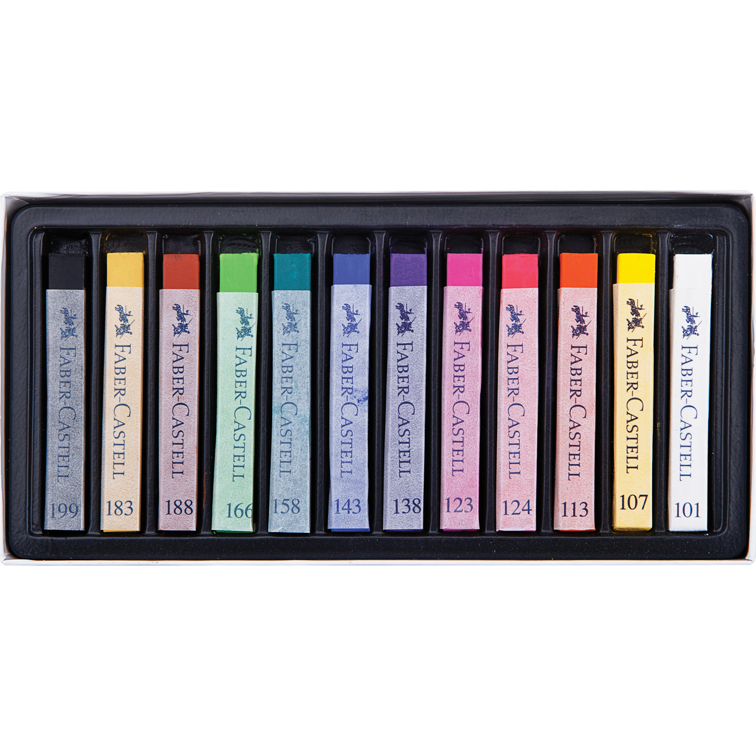 Пастель FABER CASTELL Soft pastels 12 цветов - фото 3