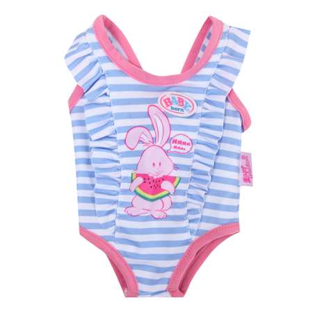 Костюм для куклы Zapf Creation Baby Born для плавания Зайчик 824-580