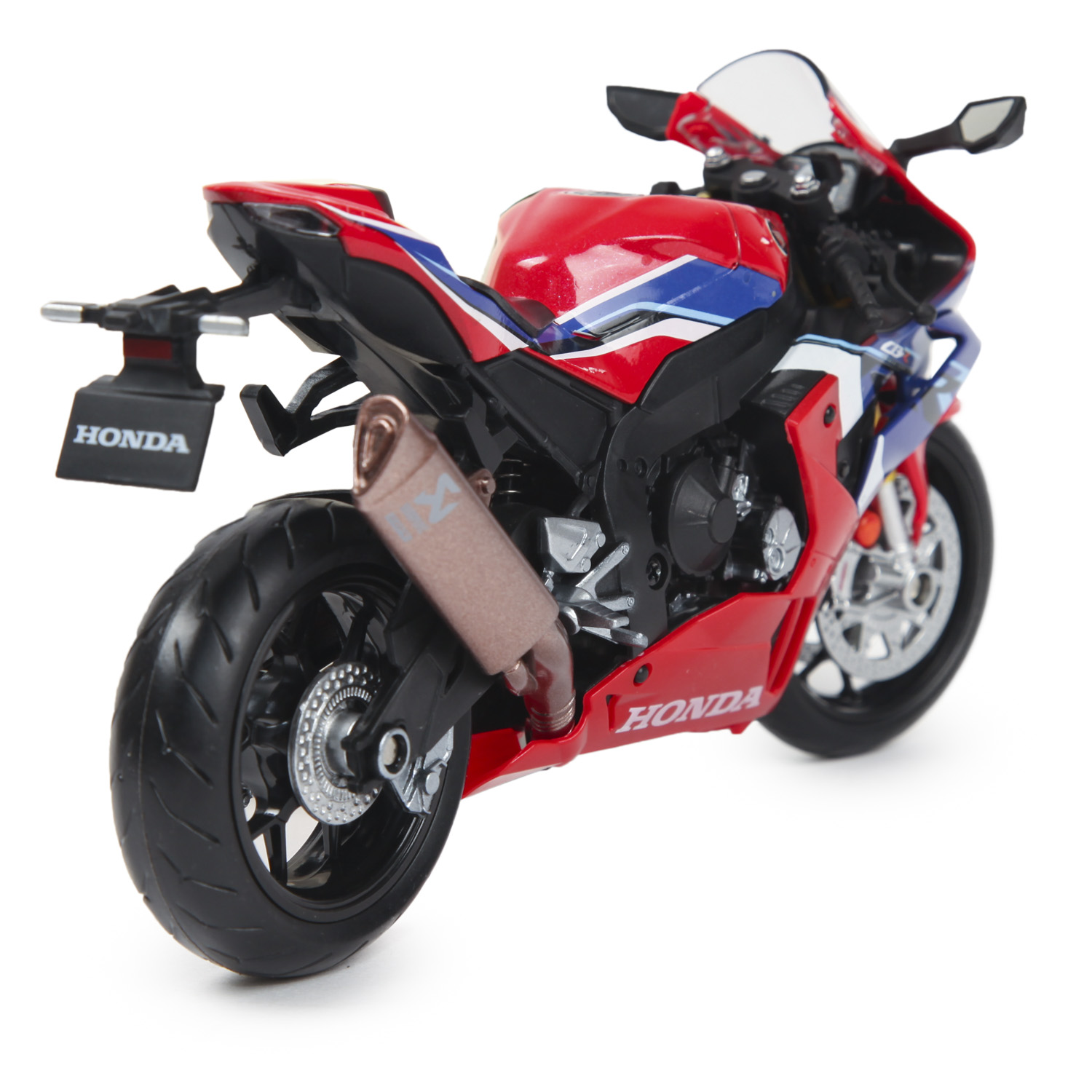 Мотоцикл Mobicaro Honda Fireblade 1:12 без механизмов красный 644102(E) - фото 5