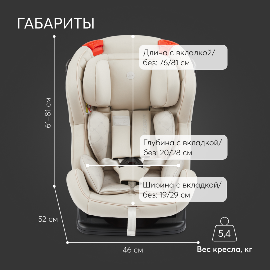 Автокресло Happy Baby Passenger V2 0-25 кг - фото 6