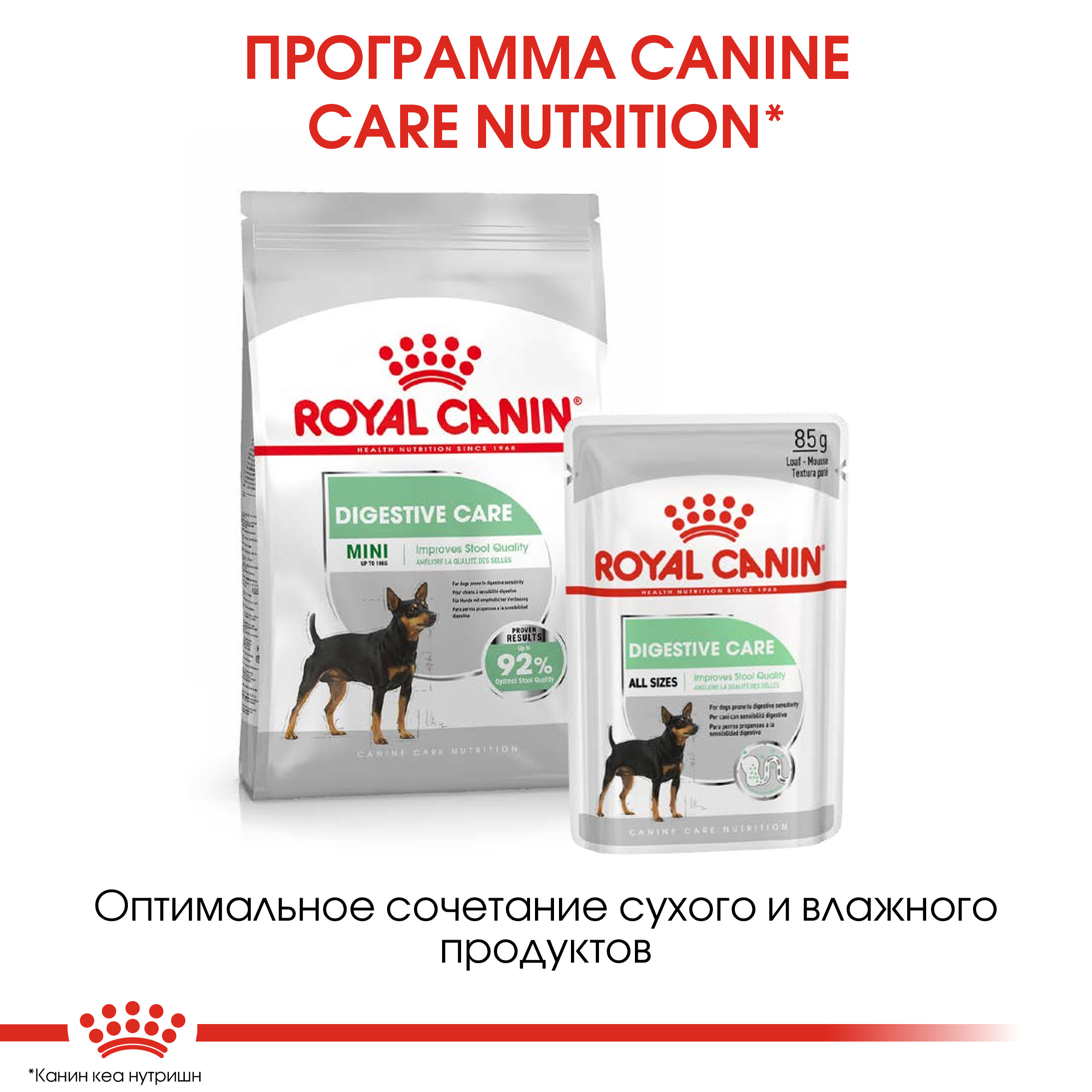 Корм для собак ROYAL CANIN Digestive Care с чувствительным пищеварением пауч 85г - фото 5