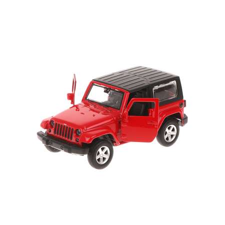 Машина инерционная Пламенный мотор 1:42 Jeep Wrangler металл