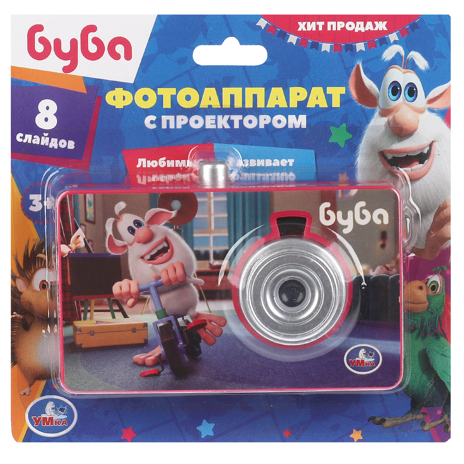 Игрушка УМка Буба Проектор-фотоаппарат 382318 - фото 1