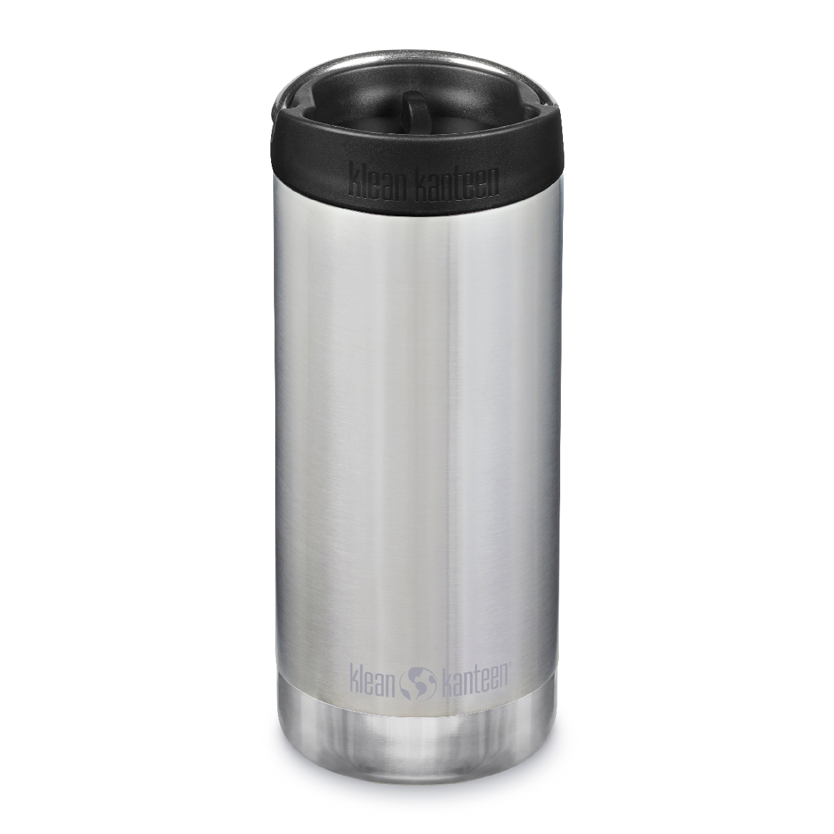 Термокружка Klean Kanteen TKWide Cafe Cap 12oz 355 мл Brushed Stainless - фото 1