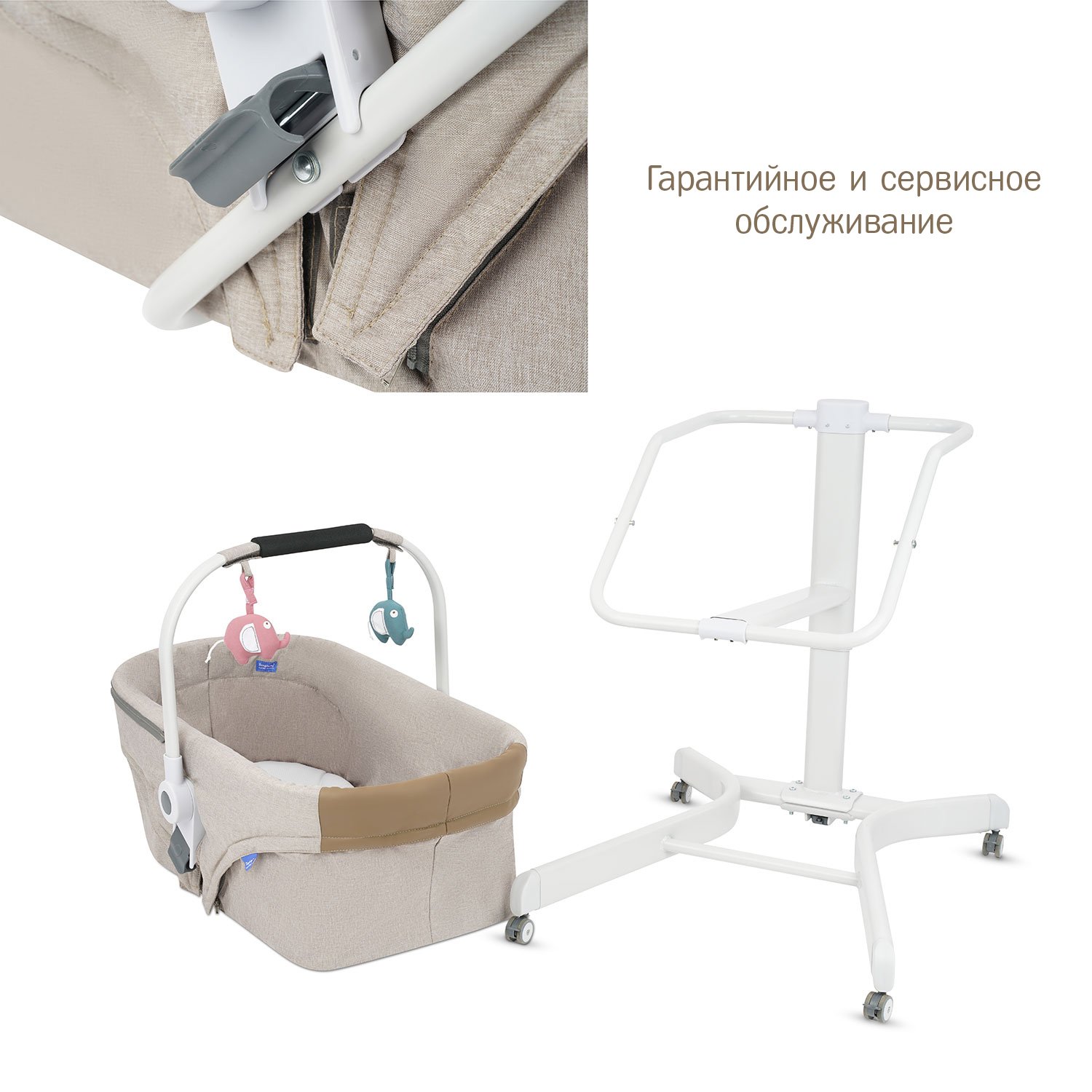 Колыбель SIMPLICITY 3000 Elite 5 в 1 Хаки - фото 8