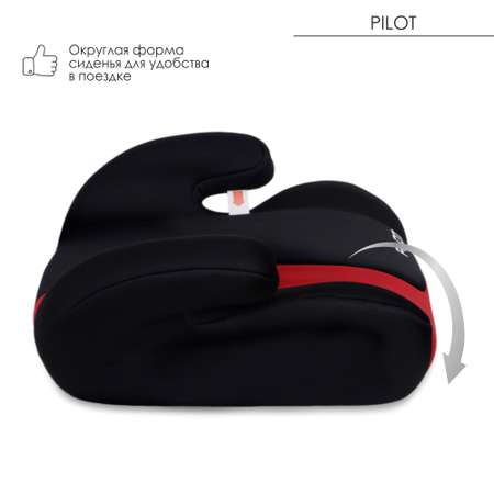 Автокресло Babyton Pilot Black-Red