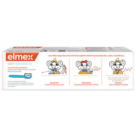 Зубная паста Colgate Elmex Baby 0-2лет 50мл