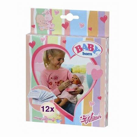 Питание для куклы Zapf Creation Baby born 12 пакетиков 779-170