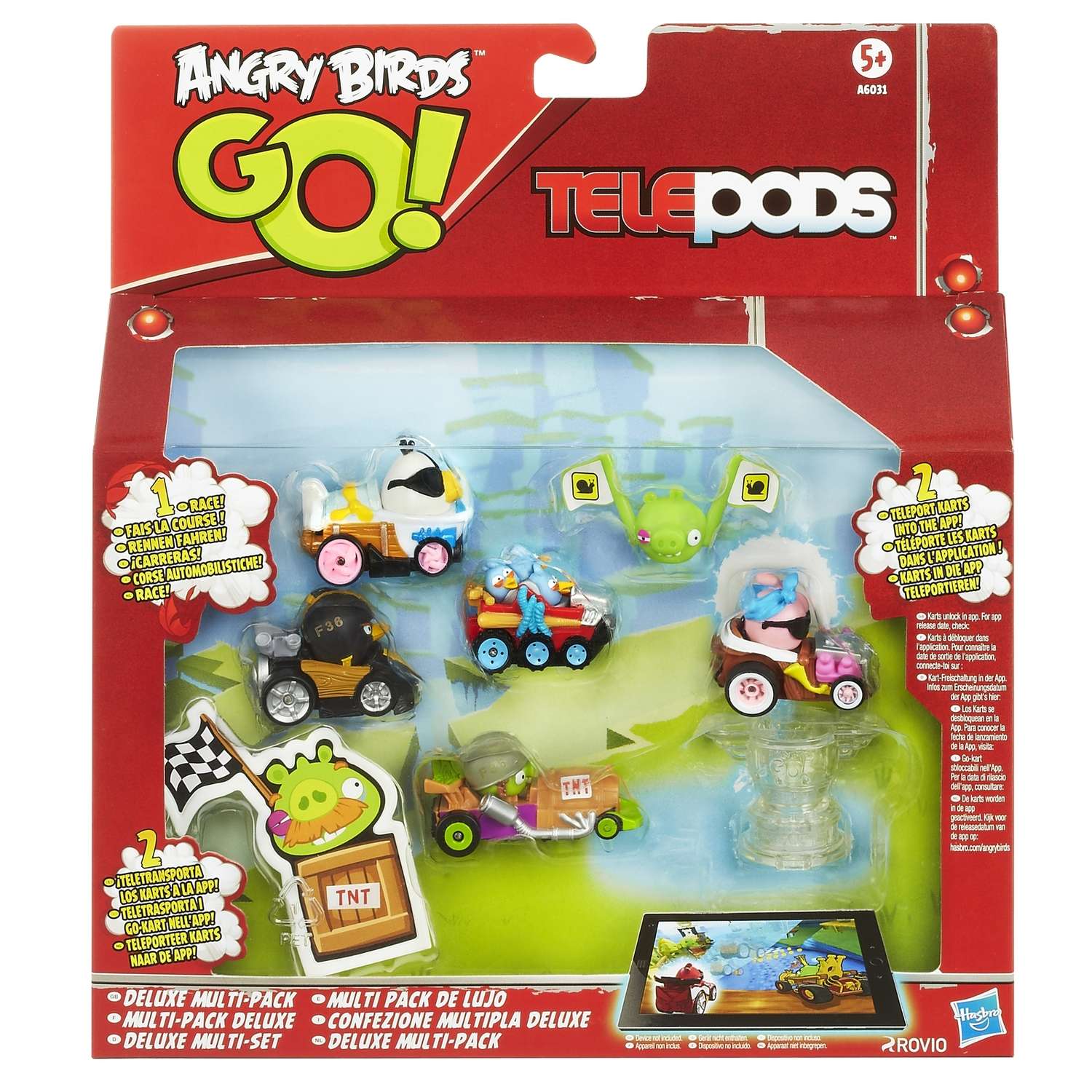 Мега набор Angry Birds Go! Telepods - фото 2