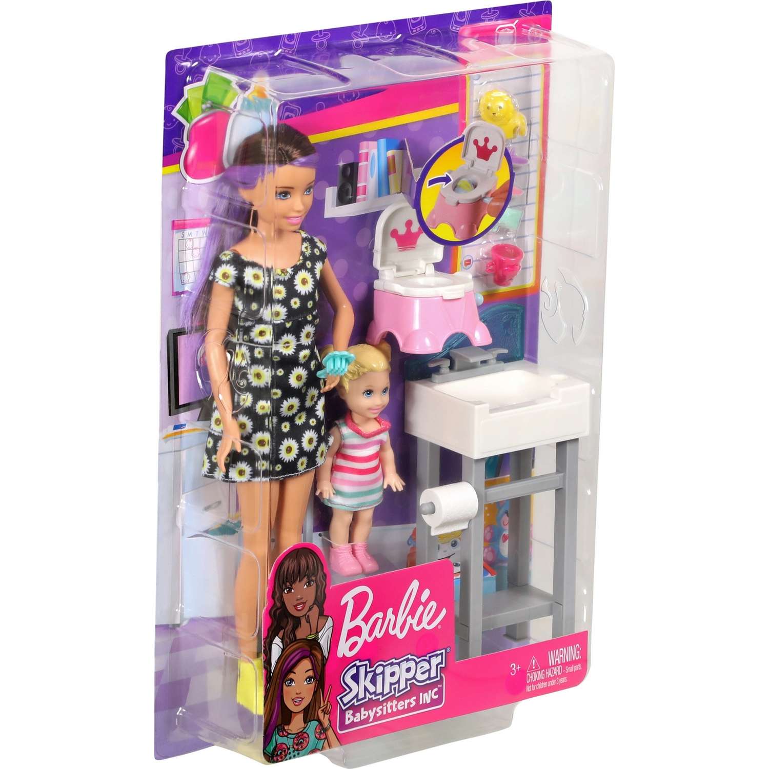 Набор Barbie Няня FJB01 FHY97 - фото 3