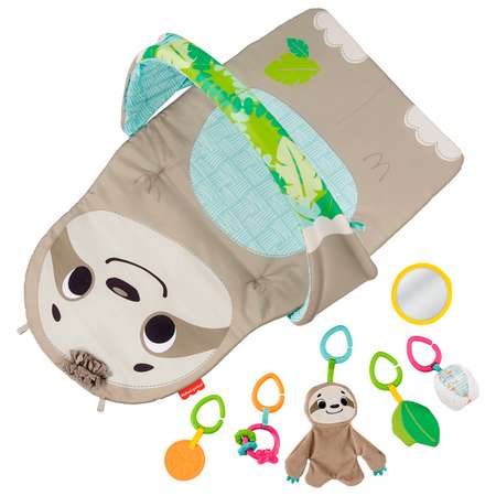 Коврик Fisher Price с дугами Ленивец