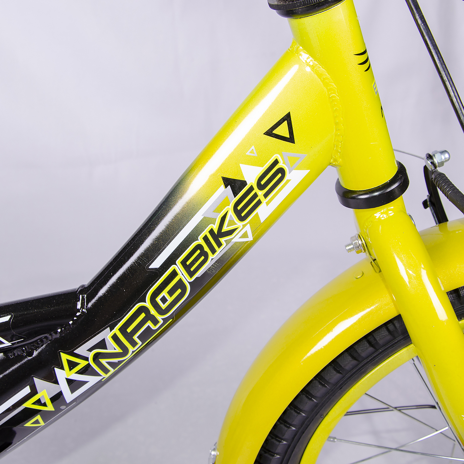 Велосипед NRG BIKES EAGLE 16 black-lemon - фото 8