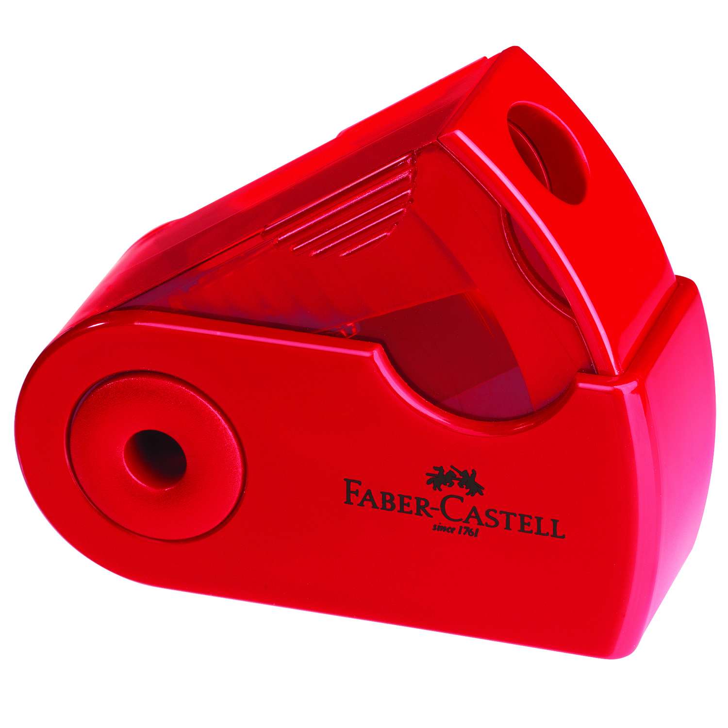 Точилка Faber Castell Sleeve мини Красный-Синий 182711 - фото 1
