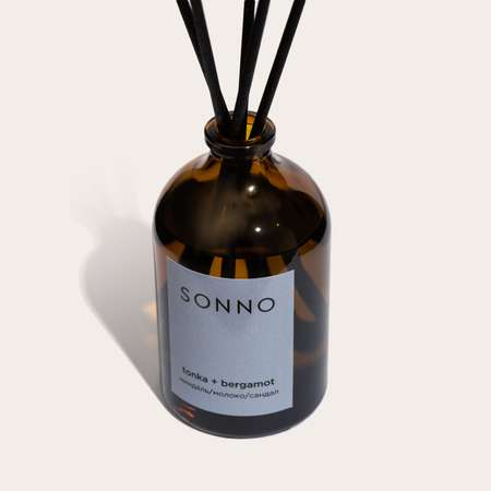 Ароматический диффузор SONNO Tonka + Bergamot 100 мл