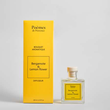 Ароматический диффузор Poemes de Provence Bergamot and Lemon flower 200 мл