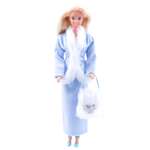 Костюм Модница для куклы 29 см 1701 голубой