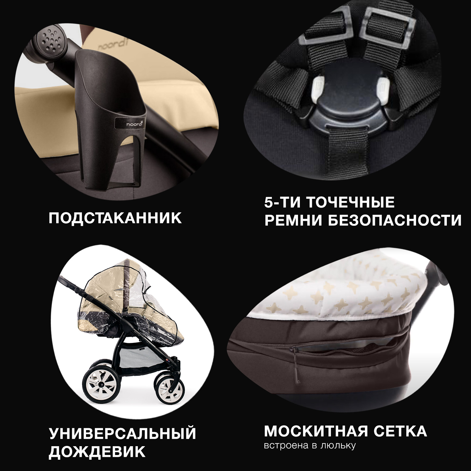 Коляска 2в1 Noordi Polaris Sport 654 - фото 4