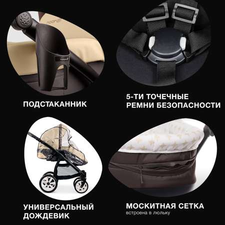 Коляска 2в1 Noordi Polaris Sport 654