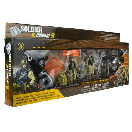 Игровой набор 1TOY Воины с техникой