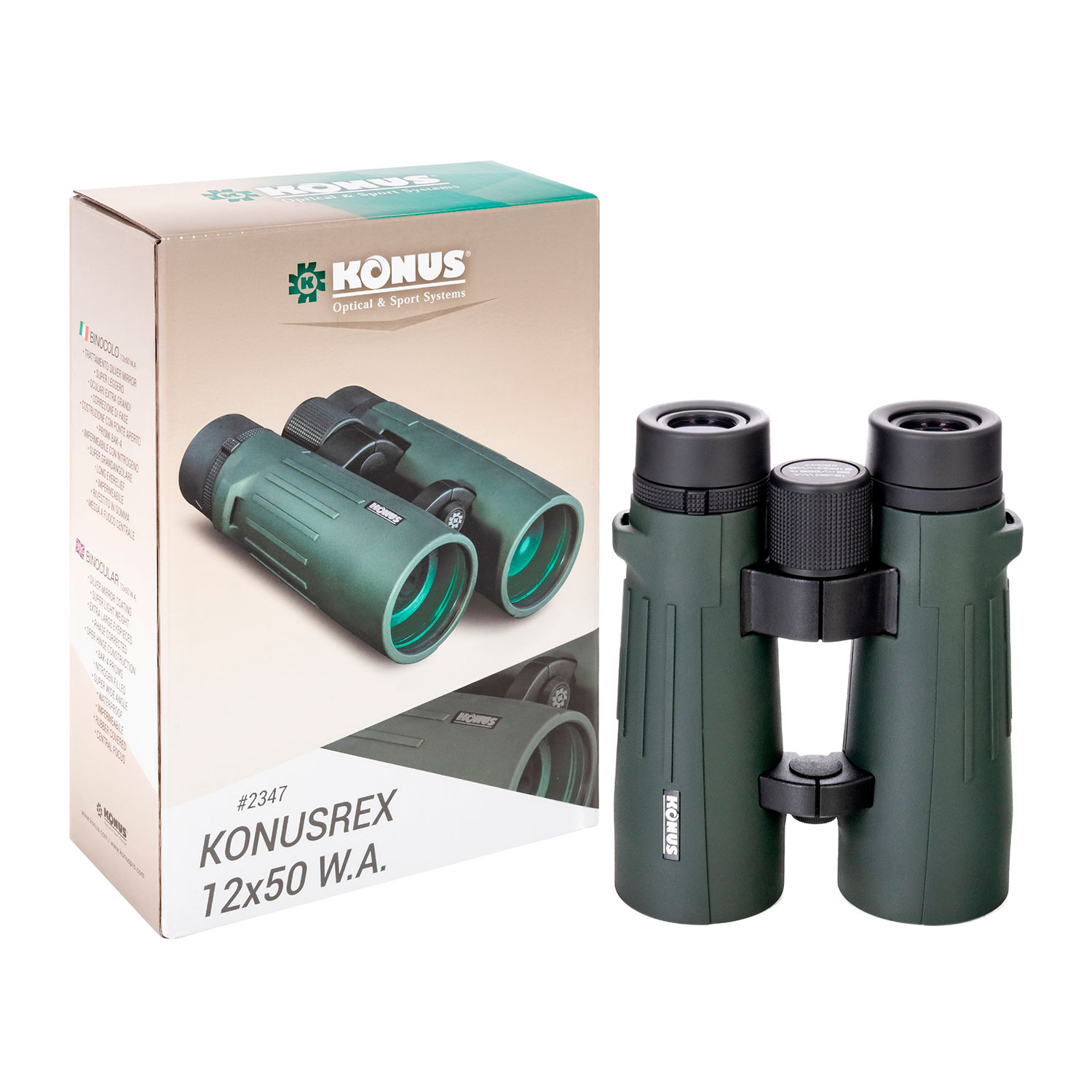 Бинокль Konus Konusrex 12x50 WA - фото 9