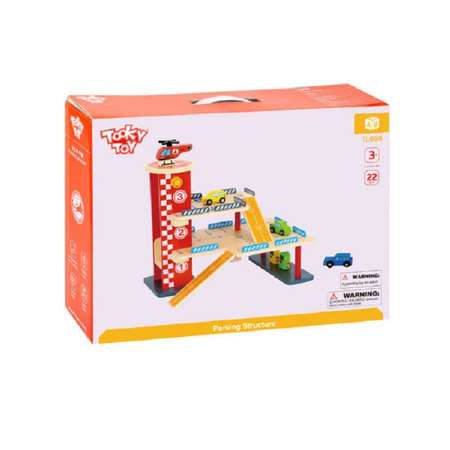 Игровой набор Tooky Toy Парковка TL698