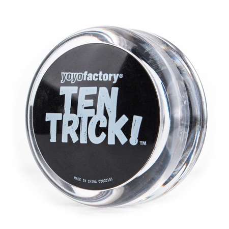 Игра YoYoFactory Йо-Йо TenTrick Прозрачный YYF0001/transp