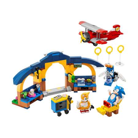 Конструктор LEGO Sonic мастерская Тейлза и самолет Торнадо