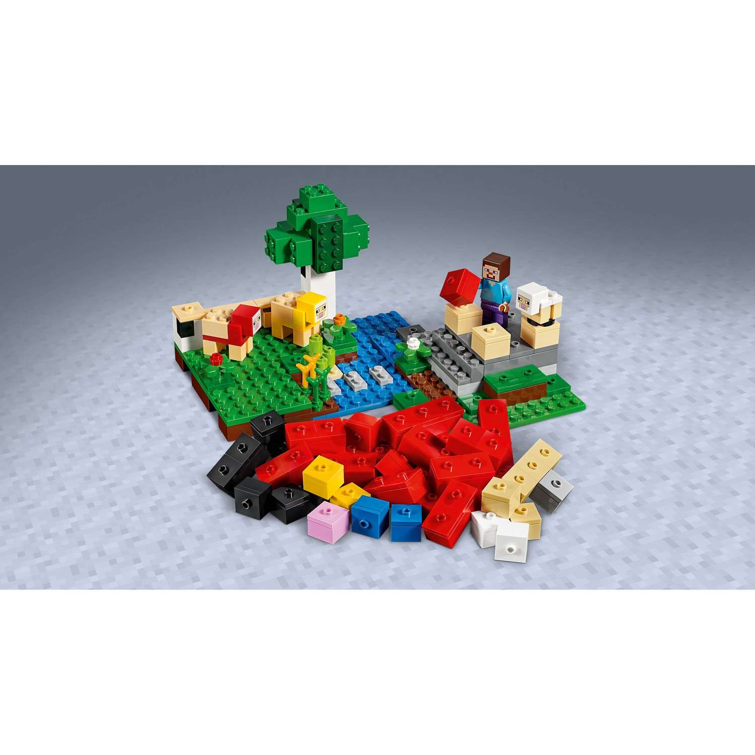 Конструктор LEGO Minecraft Шерстяная ферма 21153 - фото 8