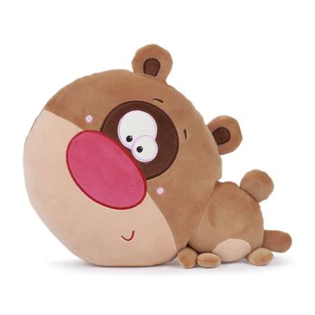 Мягкая игрушка KULT of toys плюшевая подушка-игрушка willie babyzoo медведь 30см