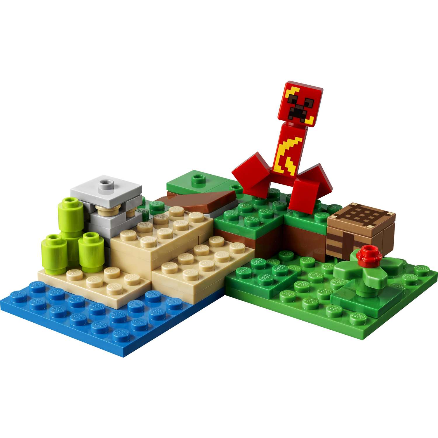 Конструктор детский LEGO Minecraft Засада Крипера 21177 - фото 10