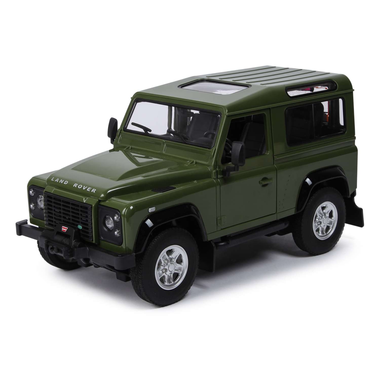 Машина Rastar РУ 1:14 Land Rover Denfender Зеленый 78400 - фото 3