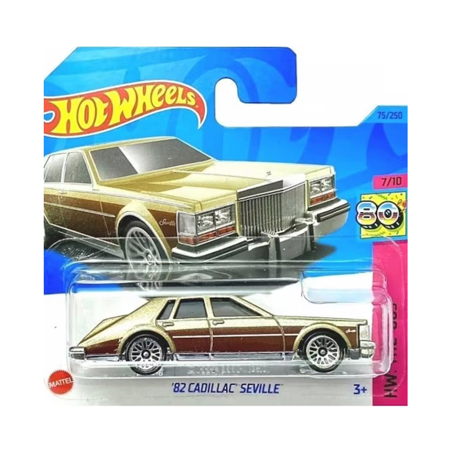 Игрушечная машинка Hot Wheels 82 cadillac seville 5785-A75-HKG85 - фото 3