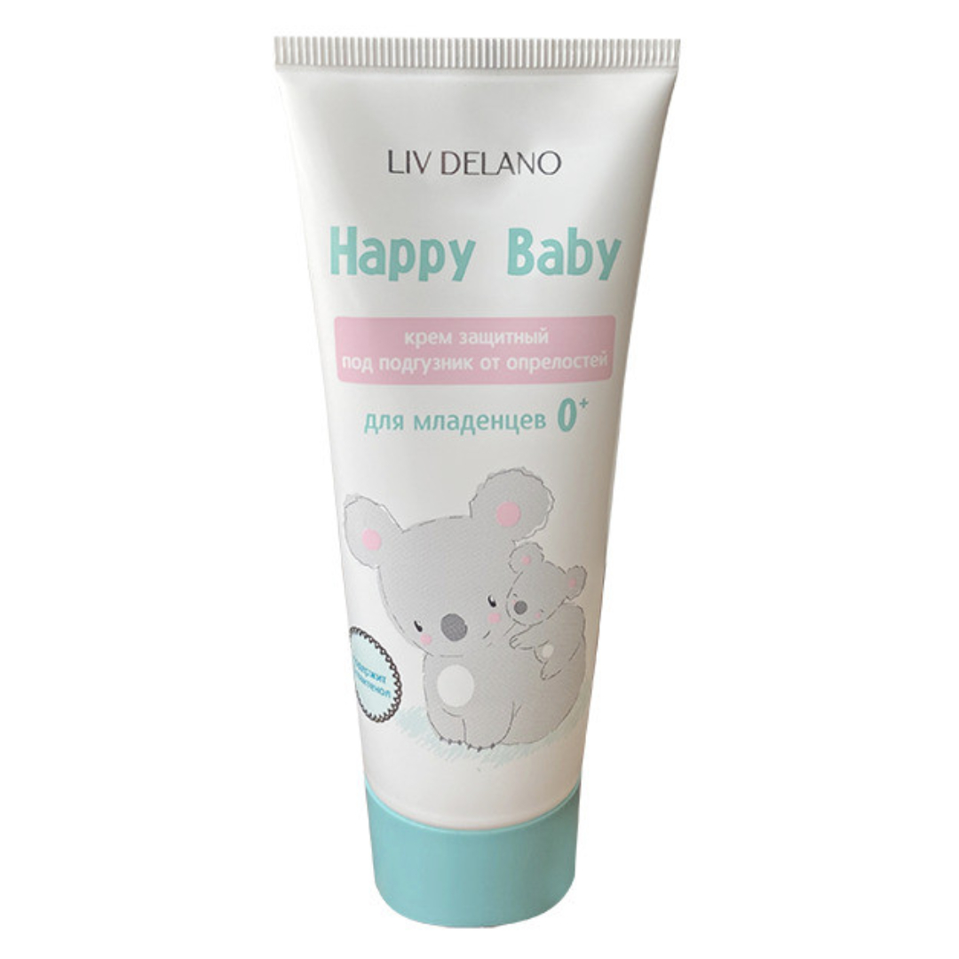 Крем под подгузник LIV DELANO Happy baby Защитный с первых дней жизни 75 г - фото 1