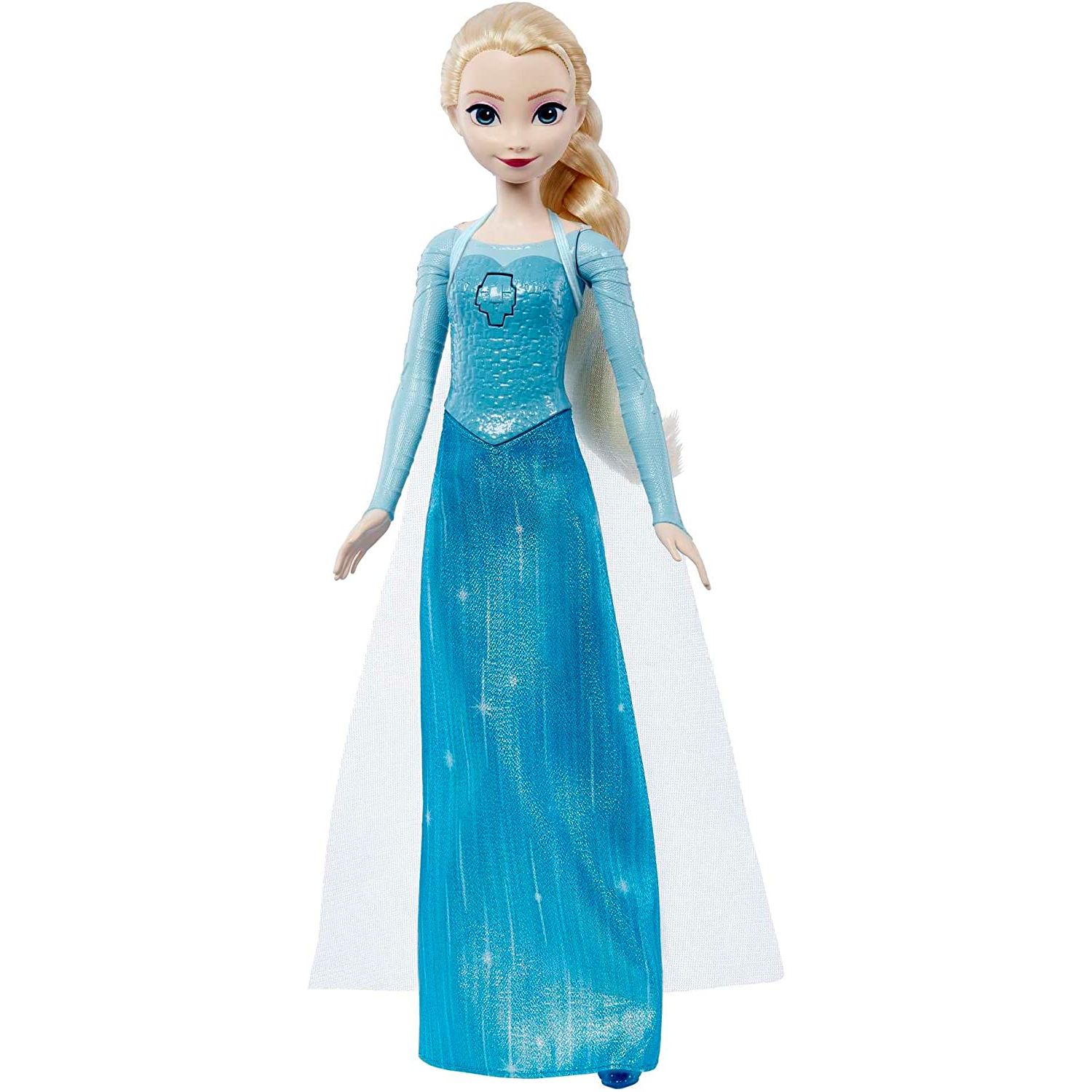 Кукла Disney Frozen поющая Эльза HMG38 купить по цене 3799 ₽ в  интернет-магазине Детский мир