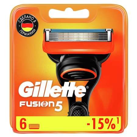 Сменные кассеты GILLETTE Fusion-6