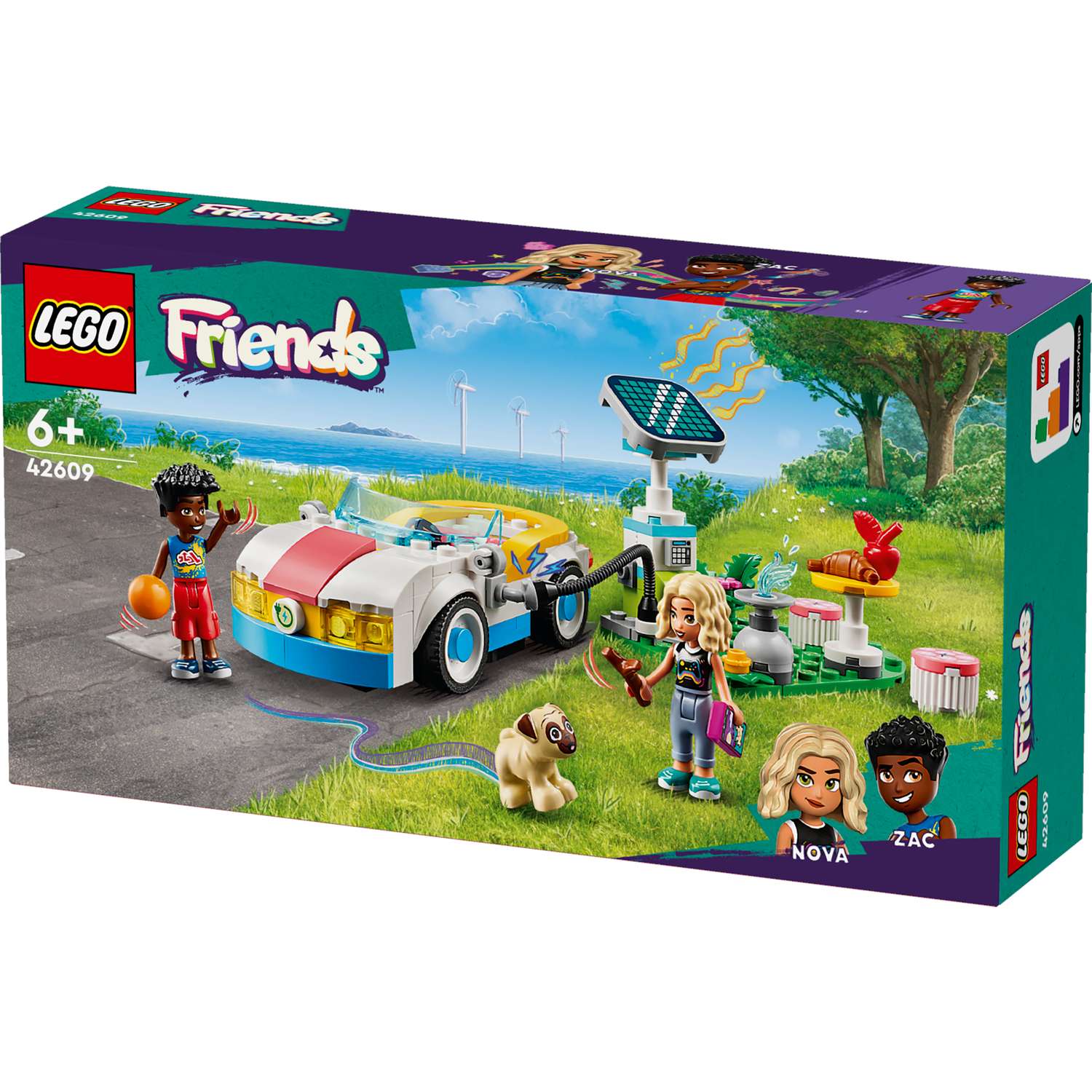 Конструктор LEGO Friends Электрическая машина и зарядное устройство 42609 - фото 3