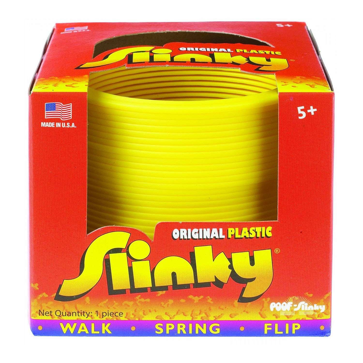 Игра Slinky Пружинка Желтый СЛ110 - фото 2